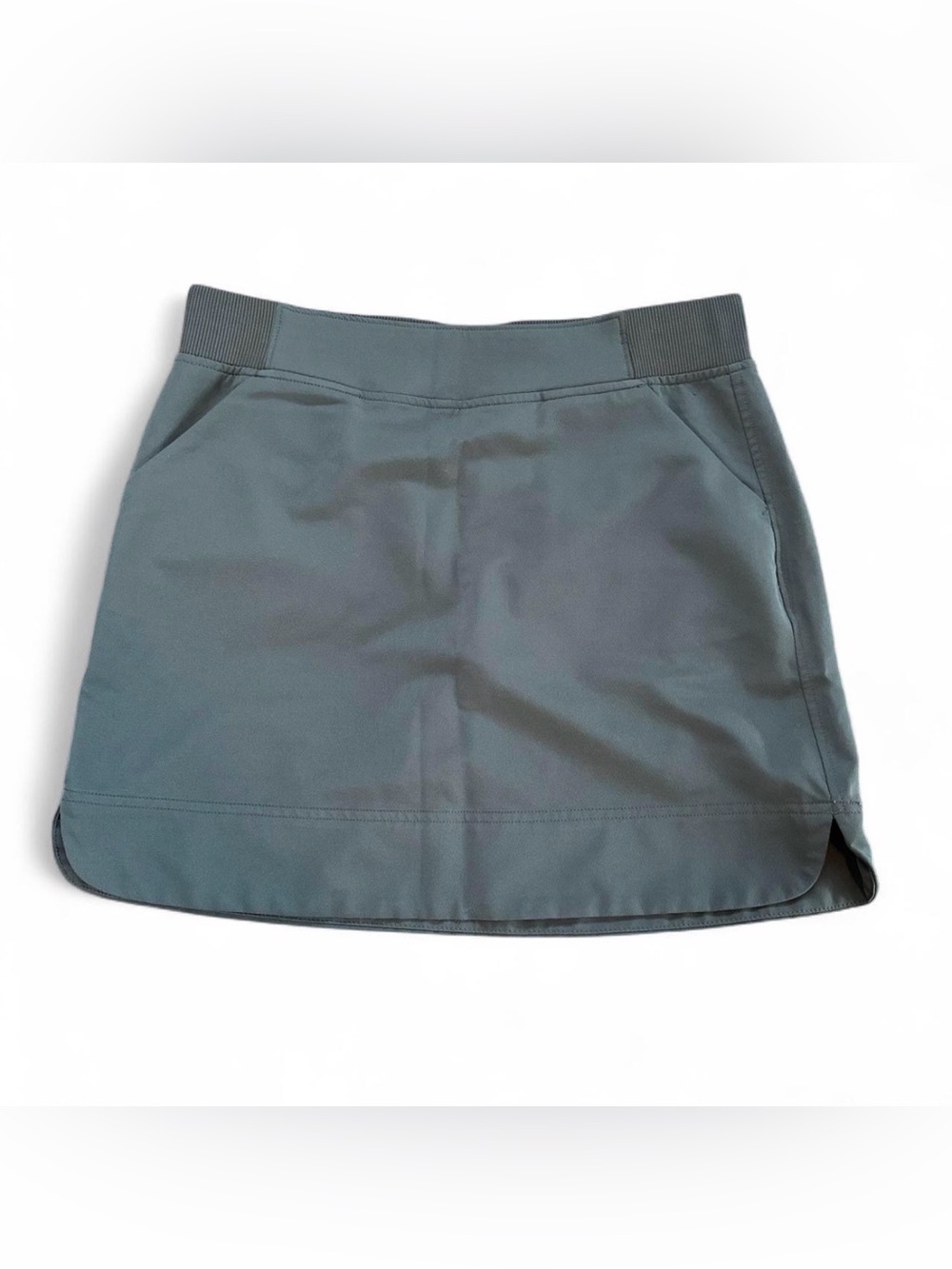 Women's Athletic Skort in Slate Green Small Golf Tennis Built in Shorts